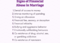 How to Deal With Financial Abuse in a Marriage